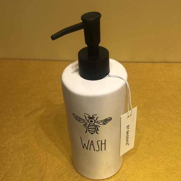 🐝 Rae Dunn WASH soap dispenser - Picture 2 of 4